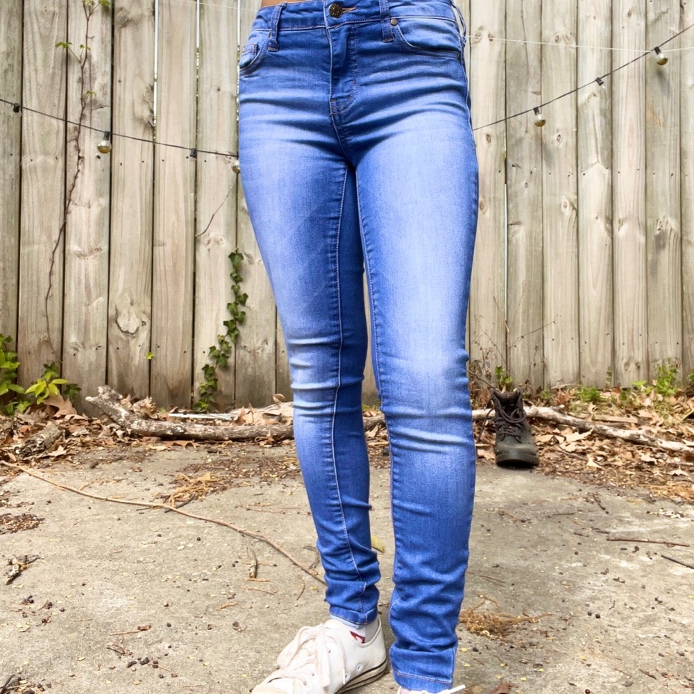 Blue Skinny Jeans